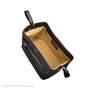 Personalised Leather Men Wash Bag. 'The Duno Large', thumbnail 5 of 12