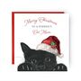 Merry Christmas To The Purfect Cat Mum Christmas Card, thumbnail 1 of 4