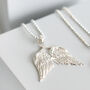 Angels Wing Necklace Sterling Silver, thumbnail 1 of 4