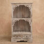 Solid Wood Whitewash Storage Cabinet In Several Colours, thumbnail 4 of 7