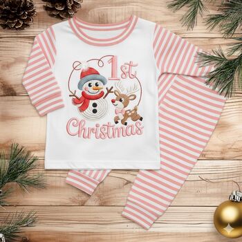 Babys First Christmas Pyjamas, 2 of 3