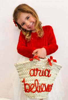 Personalised Christmas Basket, 2 of 4