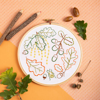 Ancient Oak Embroidery Kit, 3 of 6