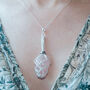 Interchangeable Crystal Pouch Necklace, thumbnail 4 of 12