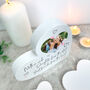 Personalised Mother And Daughter/Son Best Friends Photo White Heart, thumbnail 5 of 7