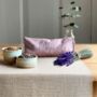 Love Embroidered Lavender Eye Pillow, thumbnail 1 of 6