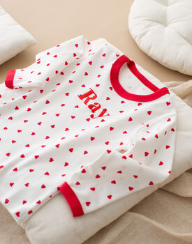 Personalised Children's Valentine's Day Pyjamas, 6 of 6