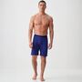 Men's 'Royal Blue And Navy' Bamboo Sleep Shorts, thumbnail 1 of 3