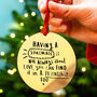 'Having A Soulmate' Friendship Christmas Decoration, thumbnail 1 of 7