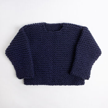 Simple Jumper Easy Knitting Kit, 3 of 9