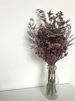 Purple Wildflower Posy With Jar, 6 of 6
