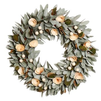 Luxury Natural Floral Spring Wreath, 2 of 7
