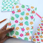 Tropical Monstera And Hibiscus Notebook, thumbnail 1 of 5
