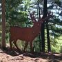 Large Metal Stag Garden Statue, thumbnail 4 of 4
