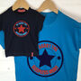 Personalised Father And Child Star Of The… T Shirt Set, thumbnail 2 of 9