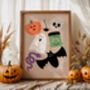 Squad Ghouls Halloween Art Print, thumbnail 5 of 12
