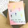 We're All Cheering For You Card, thumbnail 2 of 5