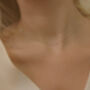Simple Silver Choker Chain Necklace, thumbnail 2 of 7