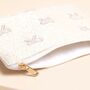 White Pearl Bow Beaded Coin Purse, thumbnail 3 of 3