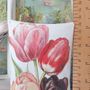 Tulip Flower Print Decorative Lavender Sachet Gift, thumbnail 6 of 7