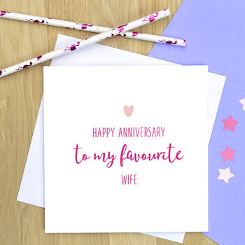 Cheeky Wife Anniversary Card, 2 of 3