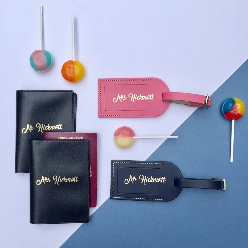 Personalised Mr And Mrs Gift Set By Pickle Pie Gifts