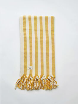 Brighton Stripe Hammam Towel, 11 of 12
