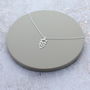 Geometric Arrow Charm Sterling Silver Necklace, thumbnail 1 of 2