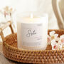 On Your Wedding Day Gift For Sister Scented Candle, thumbnail 1 of 10