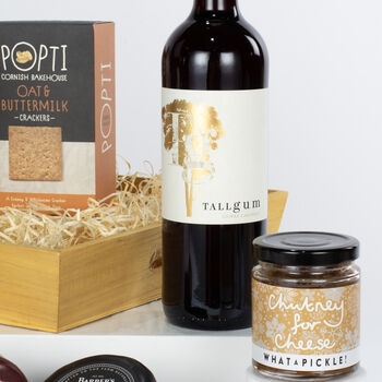 Wine And Cheese Tray Gift Hamper, 3 of 4