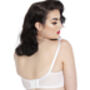 Retro Satin Non Wired Bra Bride Gift, thumbnail 2 of 12