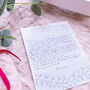 Personalised Fabric Love Letter Gift, thumbnail 8 of 10