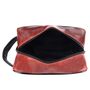 Buffalo Leather Cricket Wash Bag, thumbnail 5 of 7