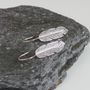 Feather Silver Jewellery Necklace And Earring Set, thumbnail 2 of 4