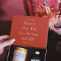 Personalised Mum's Gin Tin Alcohol Gift Set Box For Her, thumbnail 2 of 4
