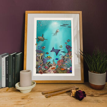 Coral Reef/Under The Sea Artwork Print, 5 of 8