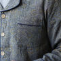 Personalised Men’s Heritage Jacquard Pyjama Set – Pure Cotton, thumbnail 6 of 12
