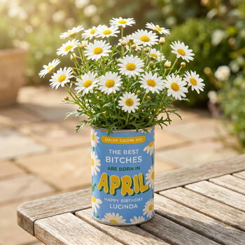 Personalised April Grow Your Own Flower Gift, 2 of 4