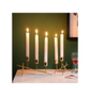 Three Arms Metal Candlestick Taper Candle Holder Stand, thumbnail 2 of 7