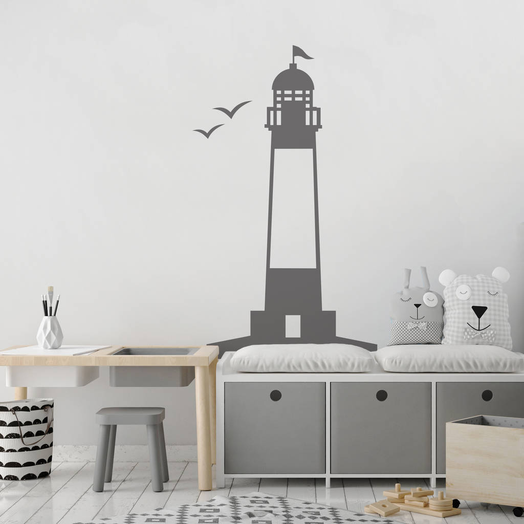 Lighthouse Wall Sticker, 1 of 3