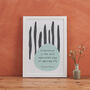 Mid Century Style Quote Art Print For Book Lovers, thumbnail 1 of 2