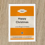 Personalised Christmas Card For Her Or Him Book Cover, thumbnail 8 of 9