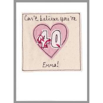 Personalised 50th Birthday Card For Her, 7 of 10