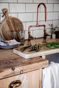 Reclaimed Wooden Plank Bath Board / Serving Board, 3 of 4