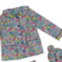Bloom Girls Pyjama Set With Matching Teddy Bear, thumbnail 5 of 7