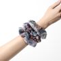 100% Silk Liberty Of London Blue Rachel Scrunchie, thumbnail 6 of 6