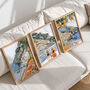 Set Of Three Amalfi Art Prints, thumbnail 4 of 8