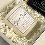 Good Luck Gift Personalised Candle Gift Set, thumbnail 6 of 7