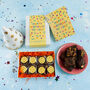 Happy Birthday Confetti Gluten Free Luxury Brownie Gift, thumbnail 1 of 4