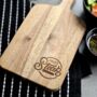 Natural Wood Chopping Board – Father's Day Gift, thumbnail 6 of 11